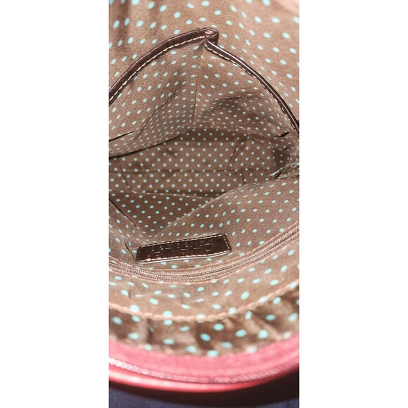 NWOT CHALA BURGUNDY SLIM CAT SWEET MESSENGER CROSSBODY TOTE PURSE FAUX LEATHER - Picture 6 of 6